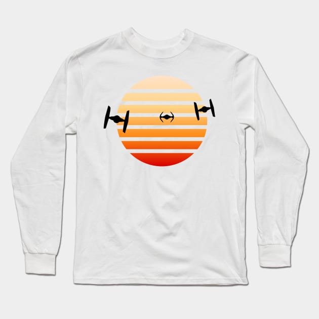 Fighters Sunset Long Sleeve T-Shirt by Fenay-Designs